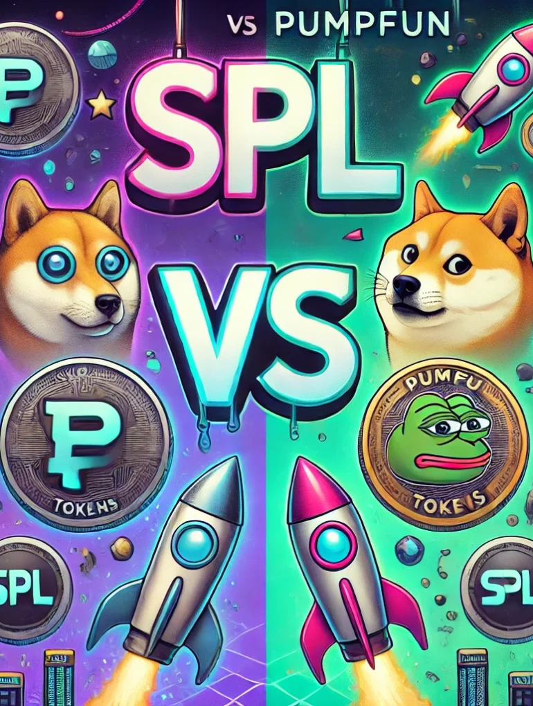 SPL tokens vs Pumpfun tokens