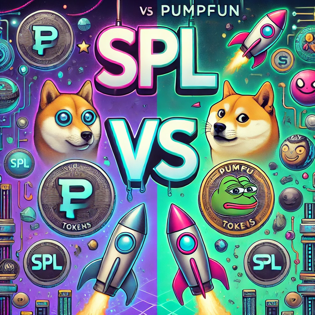 SPL tokens vs Pumpfun tokens